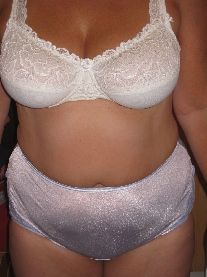 The bra is unfastening