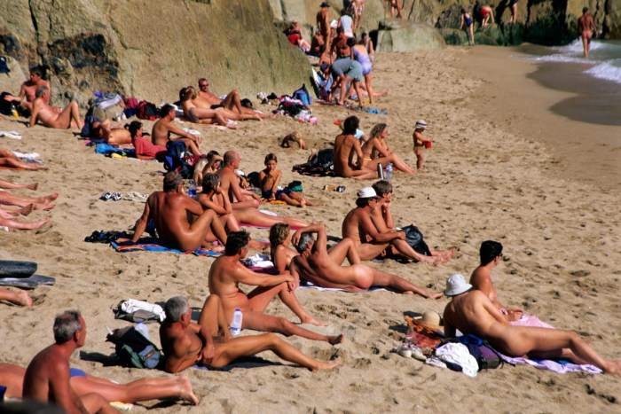 Nudist resort
