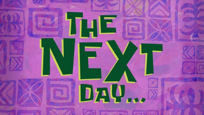 The Next Day