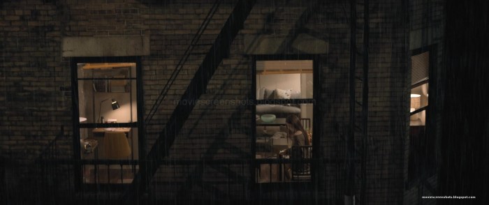 Girl in the window opposite