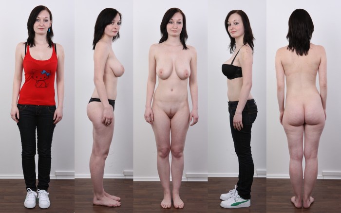 Erotic casting of girls
