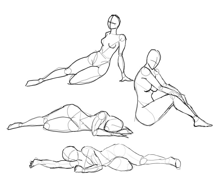 Naked fat women from above