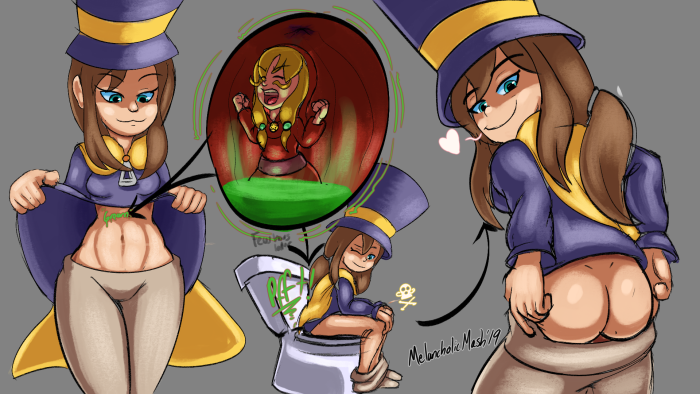 Hat Kid a Hat in Time Rule 34