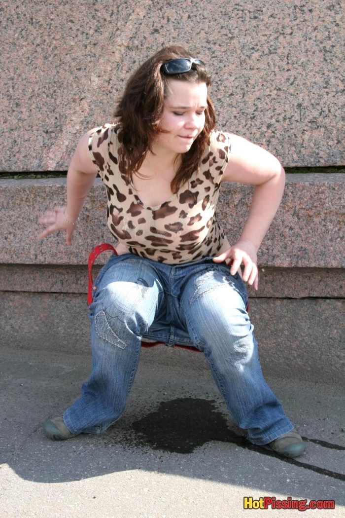 Girl in Piss dress