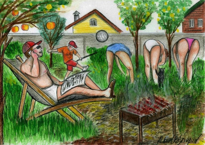 Humorous sketches