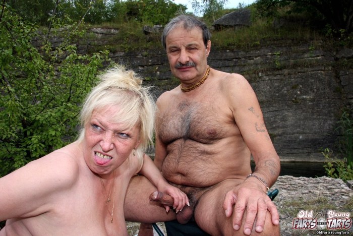Russian old naked women