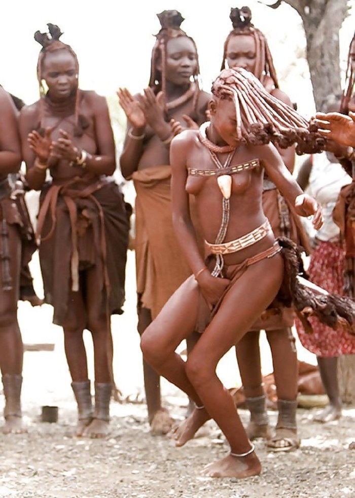 Naked women of wild tribes