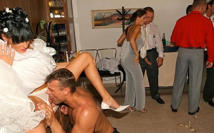 Brides in wedding dresses XXX