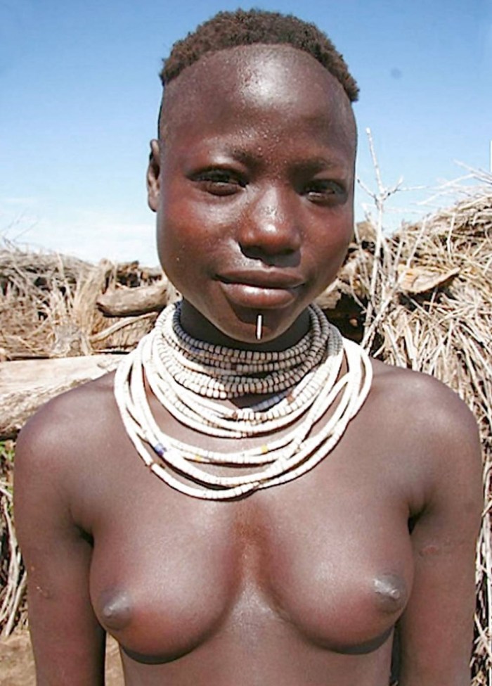 Naked women of wild tribes