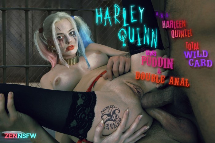 Pornstar Margo Robbie Harley Quin