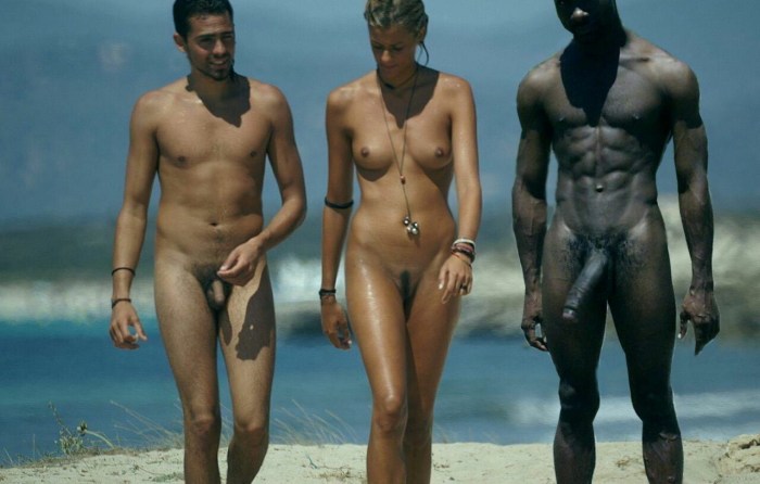 Blacks with big dicks on the beach