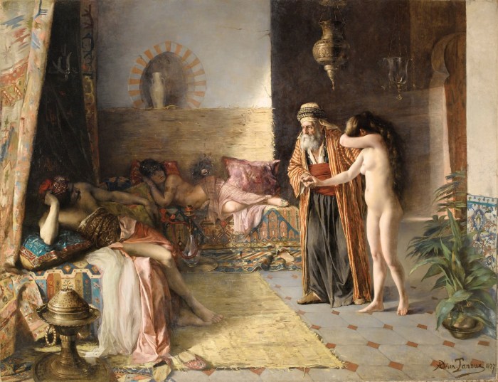 Artist Henri Adrien Tanoux (1865 - 1923)