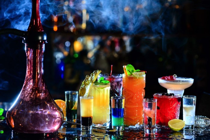 Cocktail alcoholic blazer