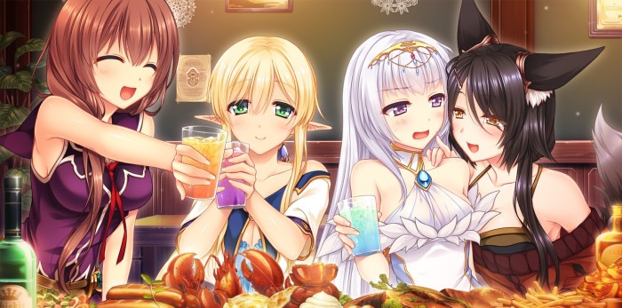 Visual Novel Harem