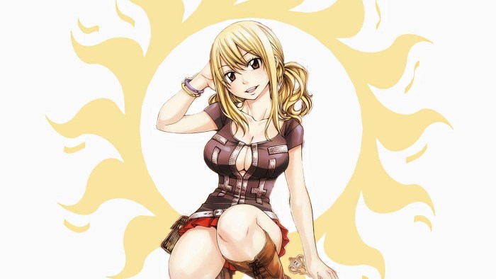 Lucy Hartfilia on the desktop