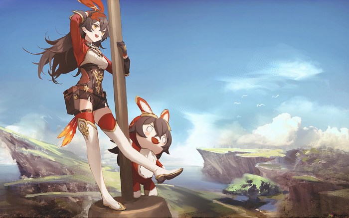 Amber Genshin Art
