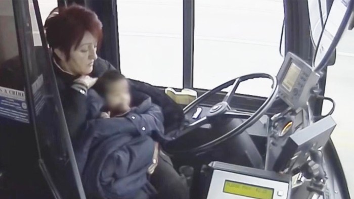 Bus driver drawing for children
