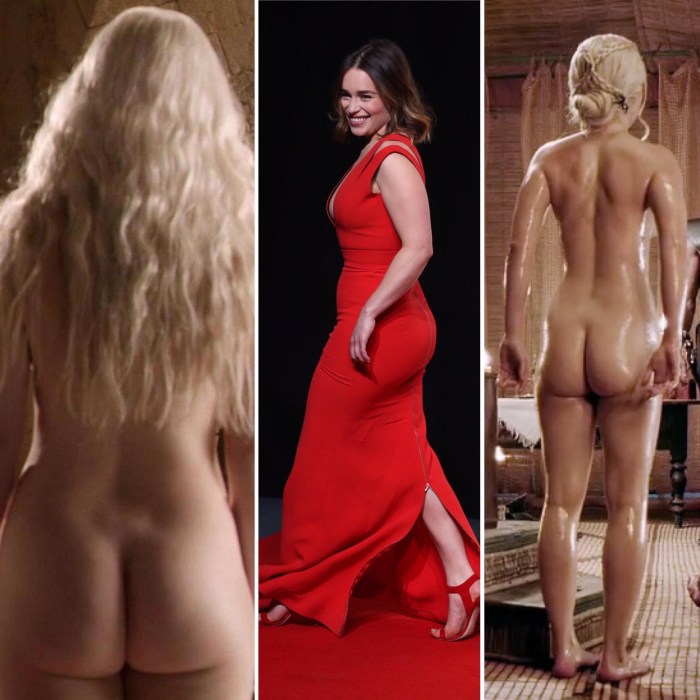 Emilia Clark Double Anal