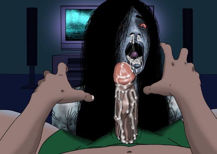 Sadako Yamamura Anime Blowjob
