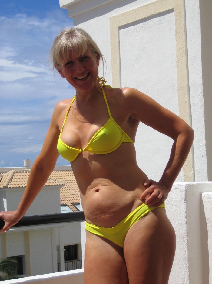 Mature Matyurka in a swimsuit