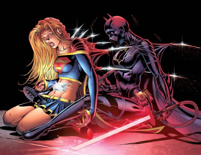 Girls with very large boobs Superheroine large ring
