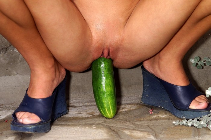 Anal masturbation eggplant