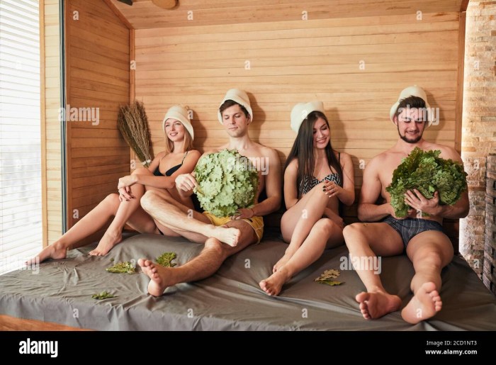 Men's steam room