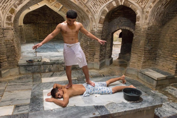 Public male bath