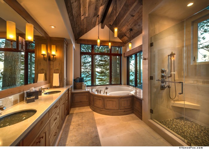 Big bathroom in a private house