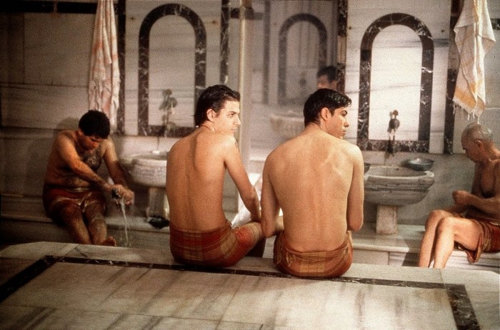 Mehmet Gunsyur in the film Turkish bathhouse