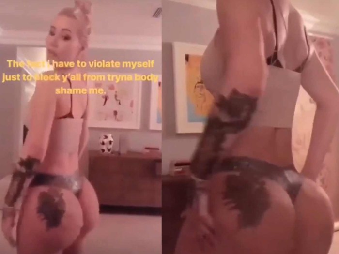 Naked Iggy Azalia naked