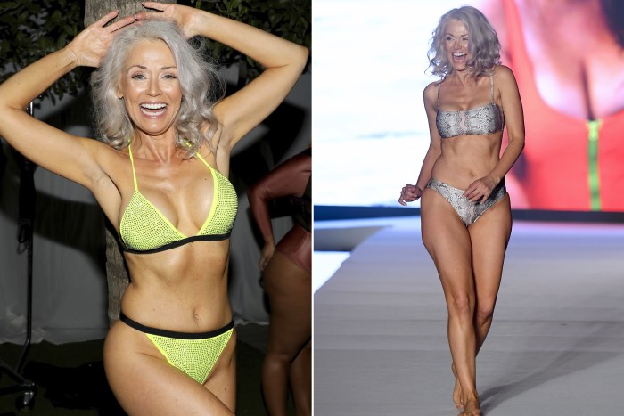 The models are 55