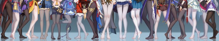 Genshin Impact Ayak Leg