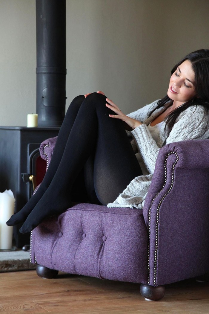 Onlytease gray tights