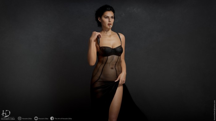 Monica Bellucci 3D