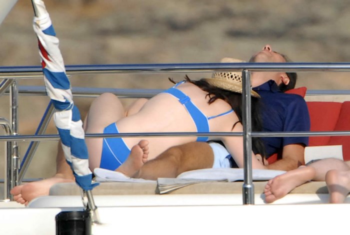 Anne Hathaway in underwear