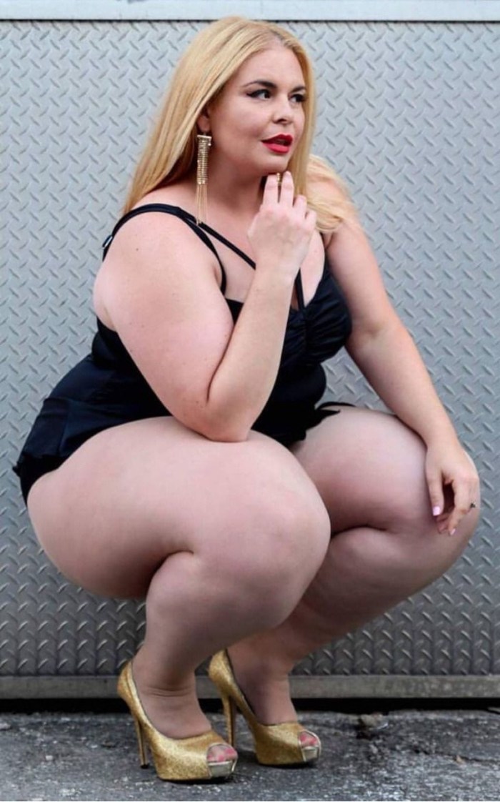 I peep at a lonely fat woman