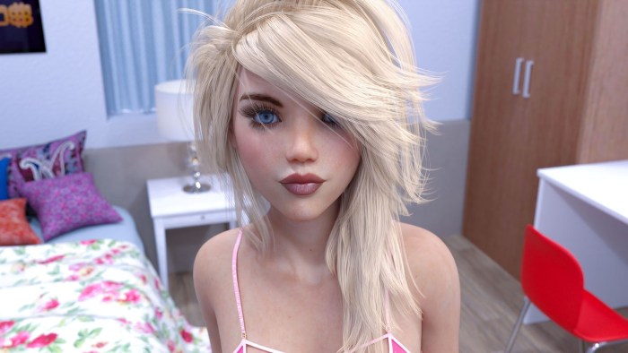 Young Girls Selfie