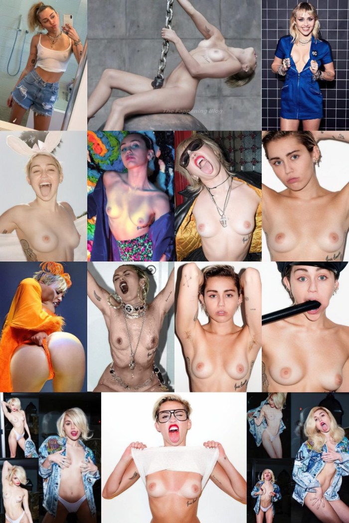 Miley Cyrus naked breasts