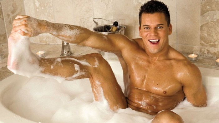 Guys in Bathroom