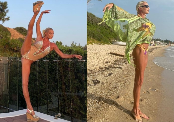 Anastasia Volochkova is naked