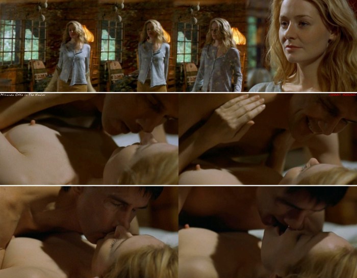 Miranda Otto in a swimsuit