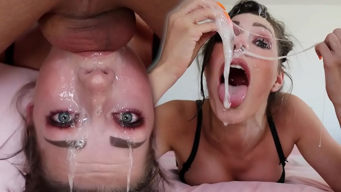 Upside Down Facial Jizzs Cum Compilation XXX