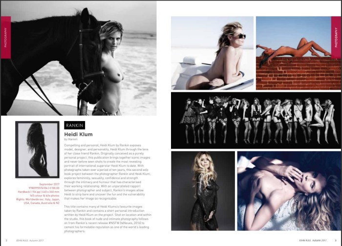 Heidi Klum Rose Nude in New Photo Book