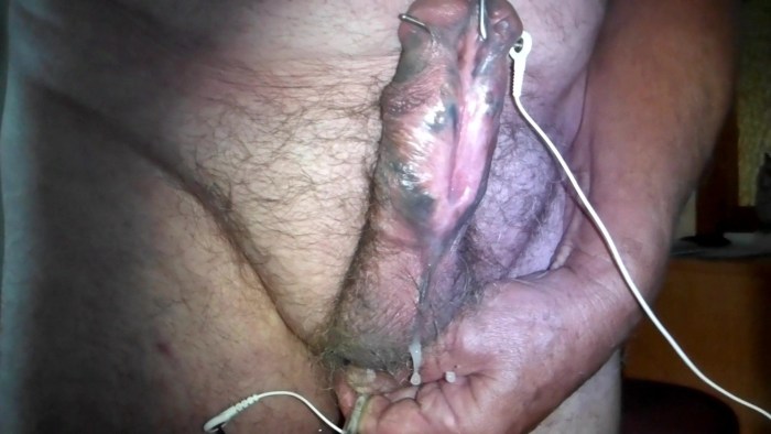 Urethral masturbation of men