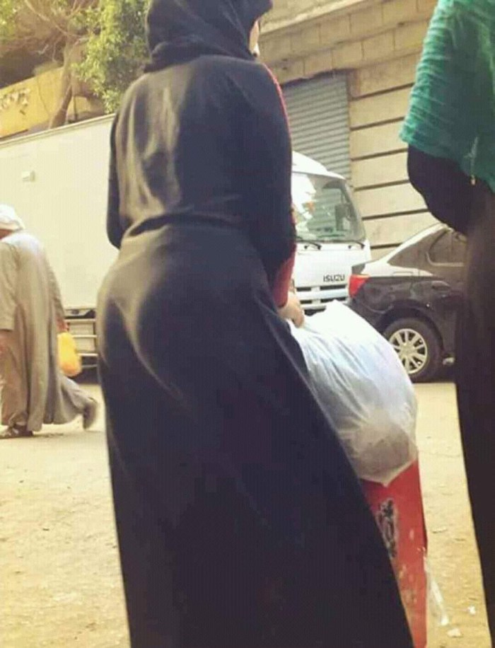 Naked butt of Muslims