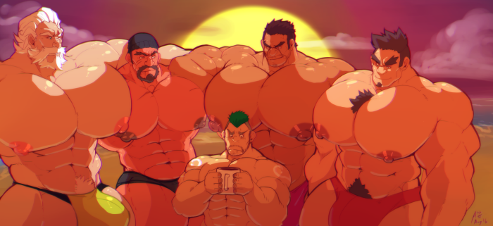 Male force in bed
