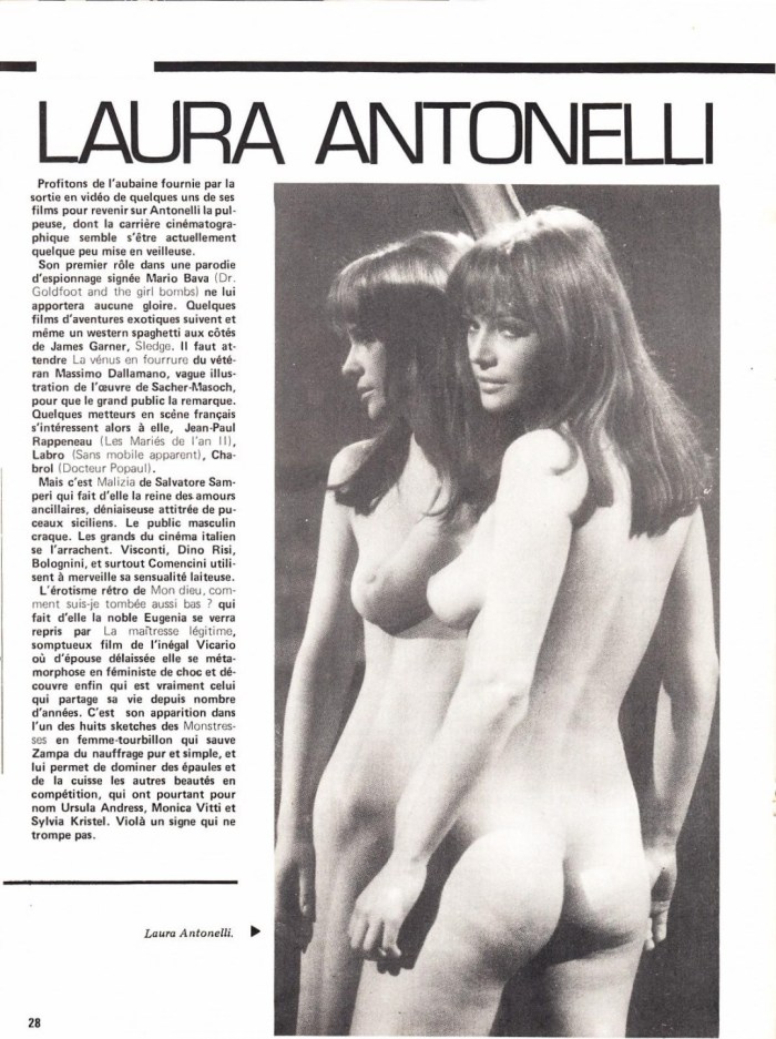 Actress Laura Antonelli Naked