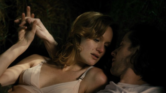 Man and woman in bed