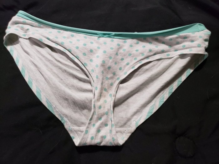 Dirty thongs of girls
